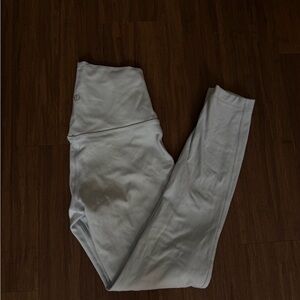 lululemon athletica Light Gray Leggings